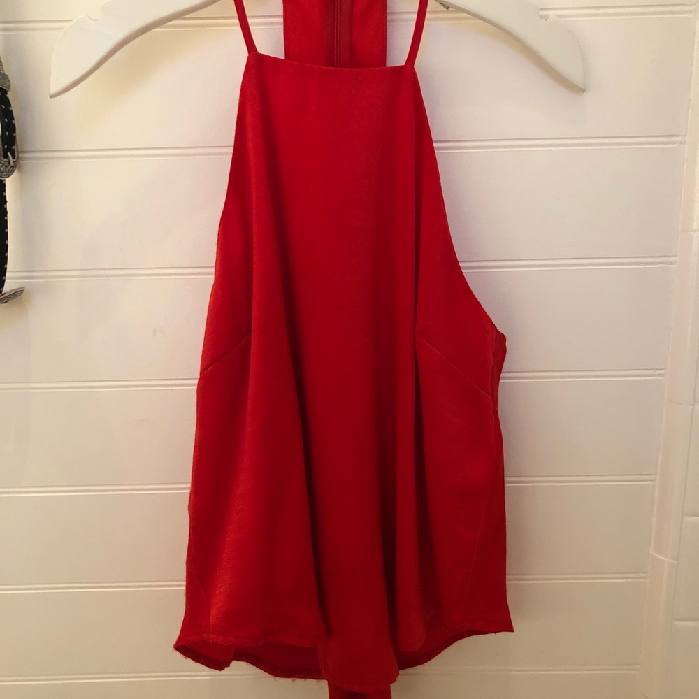 ASTR Red Tank Top